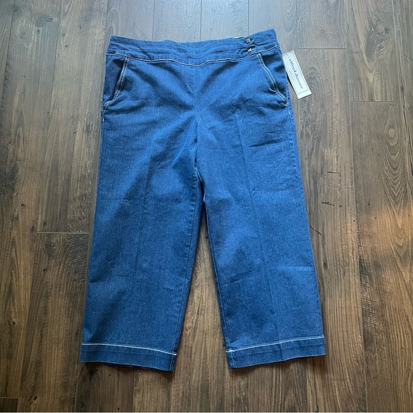 Alfred Dinner Allure Capri Jeans Size 12 NWT - Picture 4 of 10